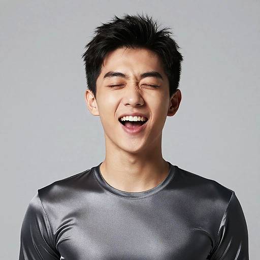 Realistic Portrait of Male in Bodysuit