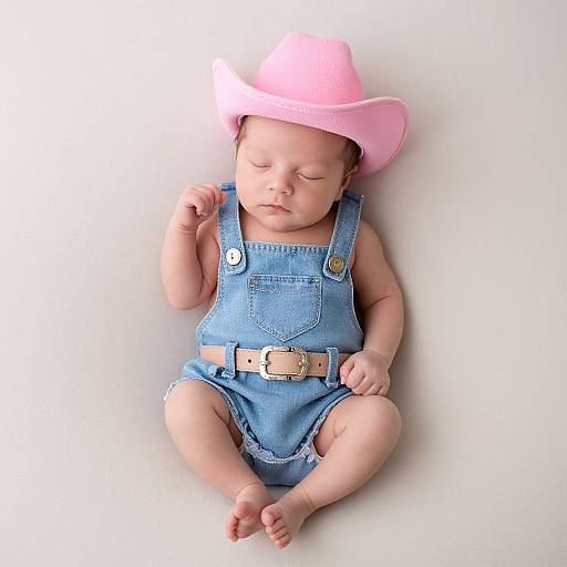 Adorable Newborn Cowgirl Costume