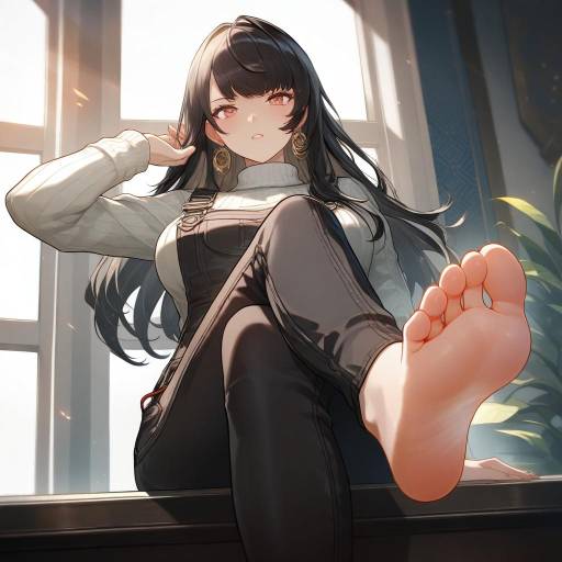 Barefoot Beauty from Shin Megami Tensei V
