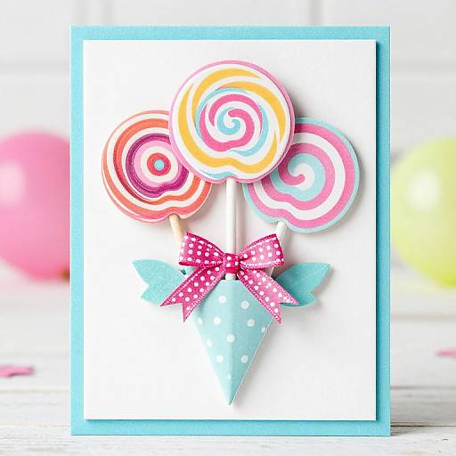 Lollipop Holders Party Favors Design