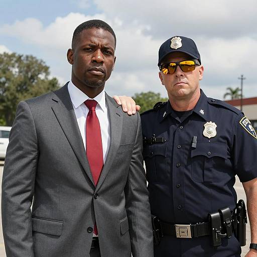 Capturing Unity: Two Men Outdoors