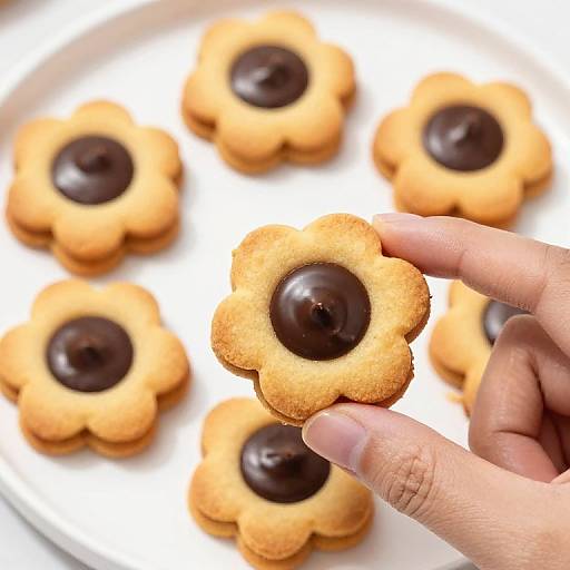 Peanut Butter Blossom Cookies Display