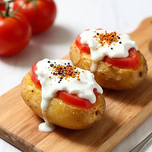 Rustic Turkish Stuffed Potato Dish
