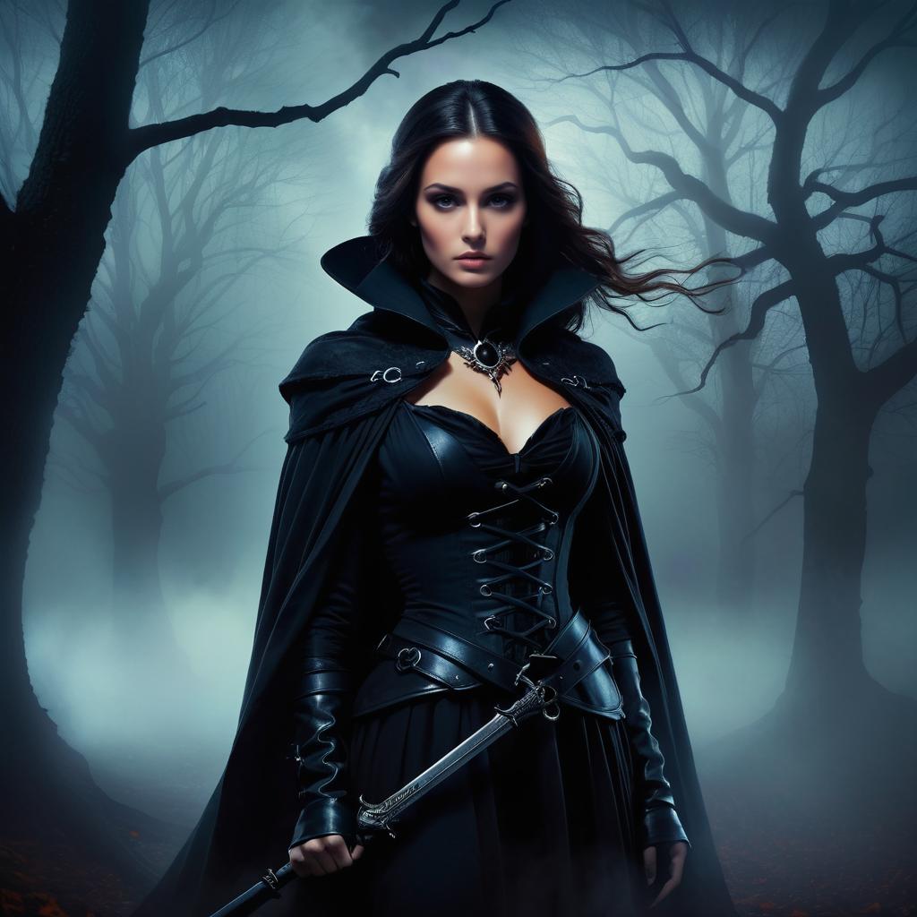 Dark Fantasy Heroine in Sleepy Hollow