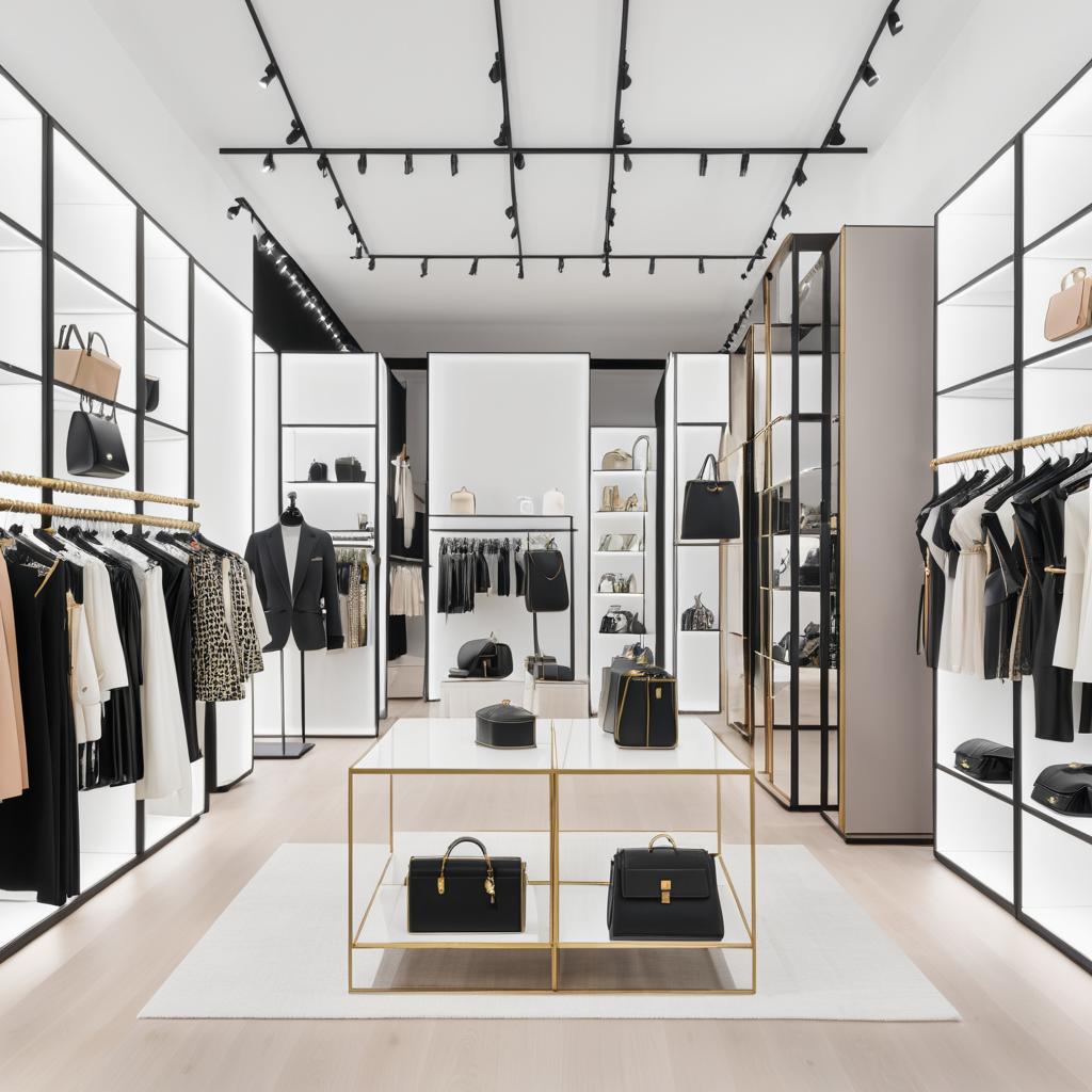 Chic Boutique: Display Meets Fitting Room