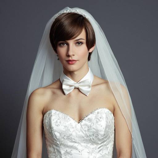 Solo Male in Wedding Dress Portrait