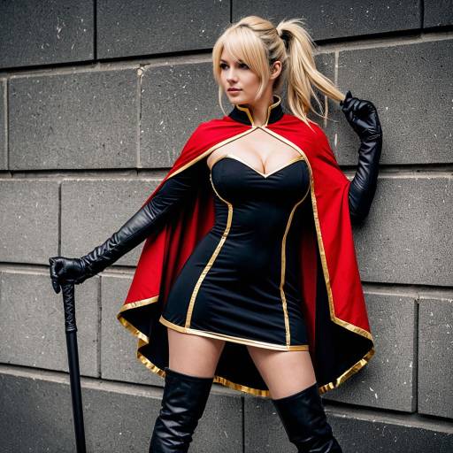 Provocative Legretta Cosplay Costume Design