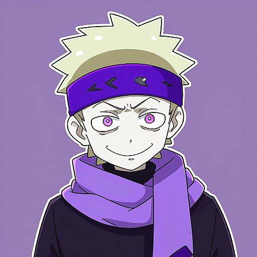 Illustration of Morty (pokemon), pokemon in the style of Comiching