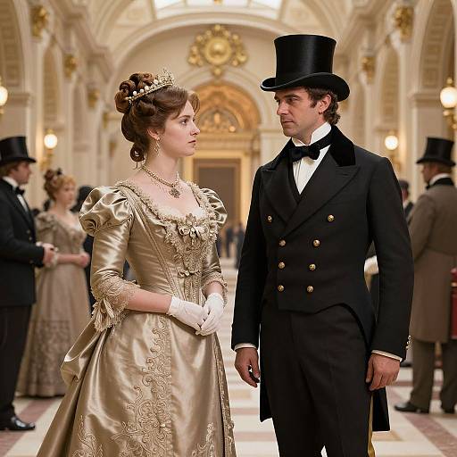 Victorian London Elegance in Museum