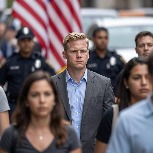 Urban Street Scene with Diverse Characters