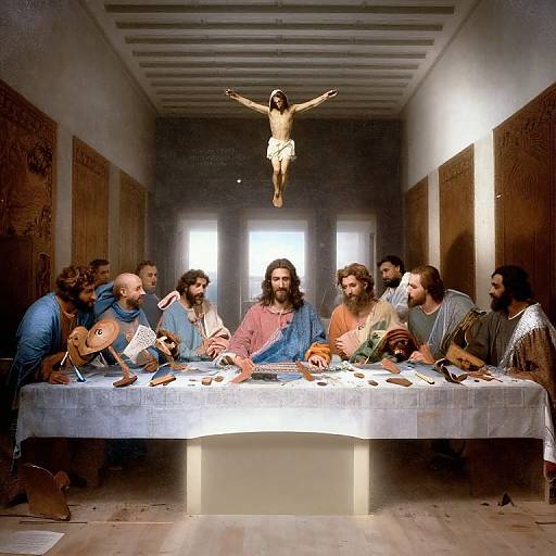 Nonagon Analogue Last Supper