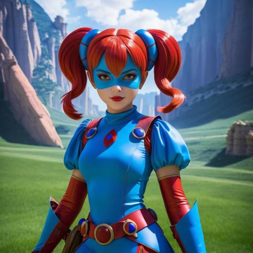 Harley Quinn in Nausicaä Style Costume