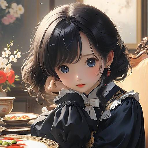 Masterpiece Quality Bocchi Girl