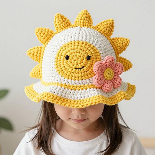 Crochet Sun Brim Hat Pattern