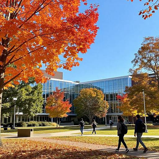 UVU Campus in Autumn Glory