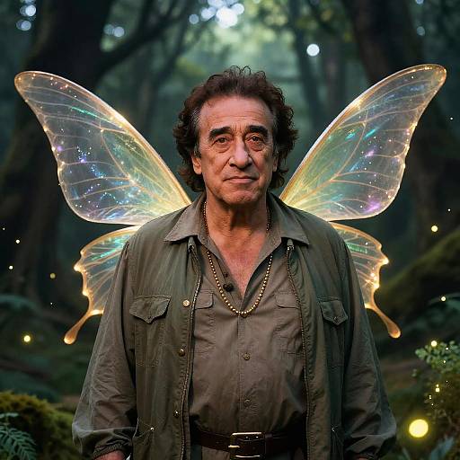 Danny DeVito Fairy Surreal Portrait