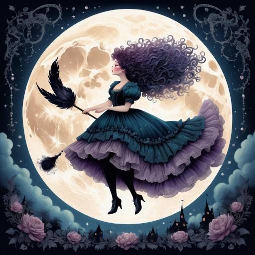 Whimsical Gothic Fairytale Landscape