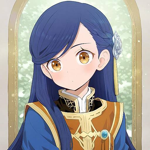 Illustration of Myne (honzuki no gekokujou), honzuki no gekokujou in the style of Mochi au lait