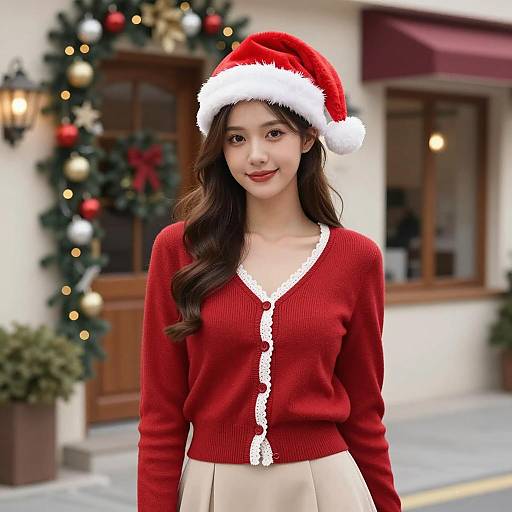Festive Holiday Outfit Photography
