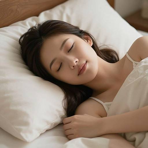 Radiant Serenity of Peaceful Slumber