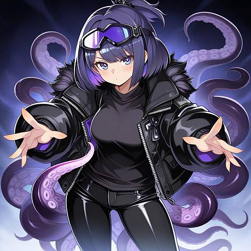 Illustration of Andreana (arknights), arknights in the style of Nada haruka