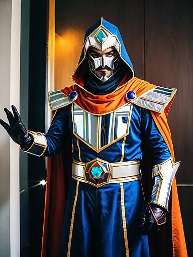 Realistic Man in Mirror Master Cosplay