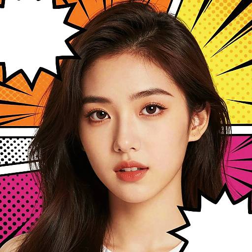 Vibrant Pop Art Portrait Online