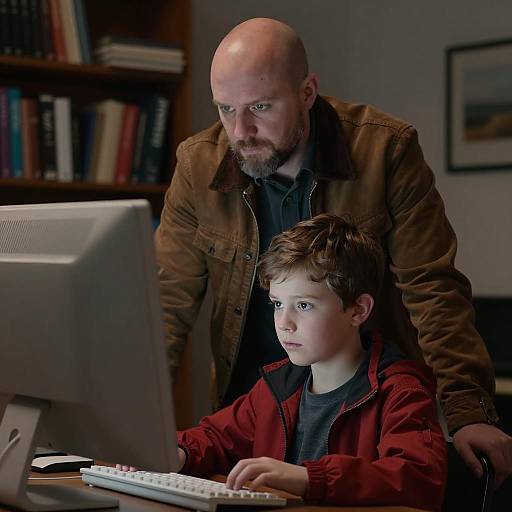 Intimate Moment Between Generations