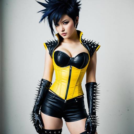Vibrant Jubilee Cosplay Outfit Design