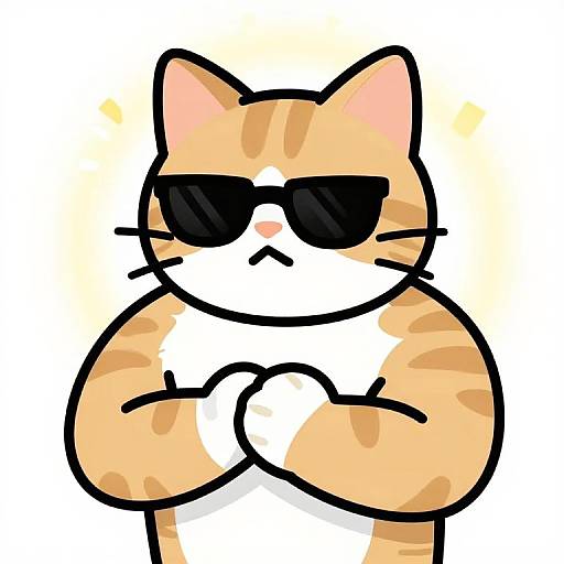 Gigachad Muscular Cat Meme