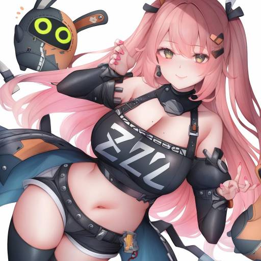 Illustration of Amillion (zenless zone zero), zenless zone zero in the style of Snm (sunimi)