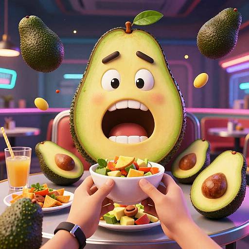 Cyberpunk Mukbang Feast with Nikocado