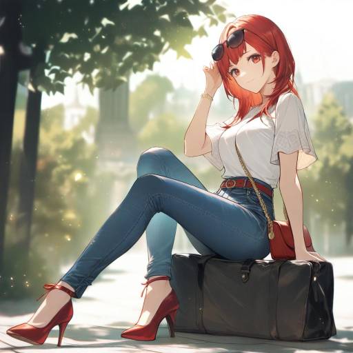 Stylish Girl from Fire Emblem Scene