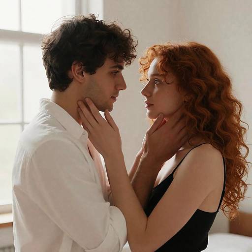 Intimate Portrait of a Loving Couple