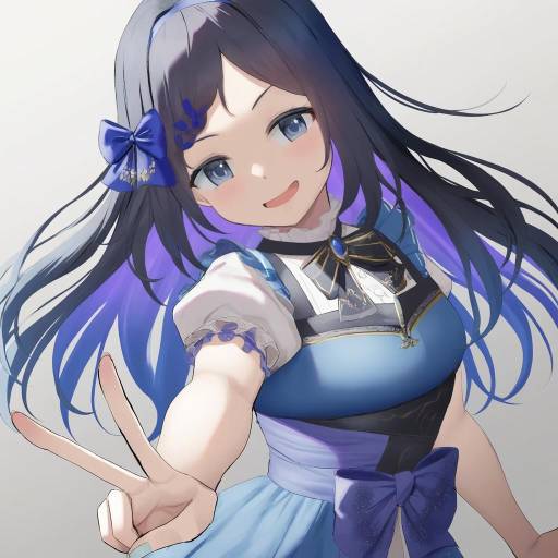 Illustration of Aiba uiha, nijisanji in the style of Oekakizuki