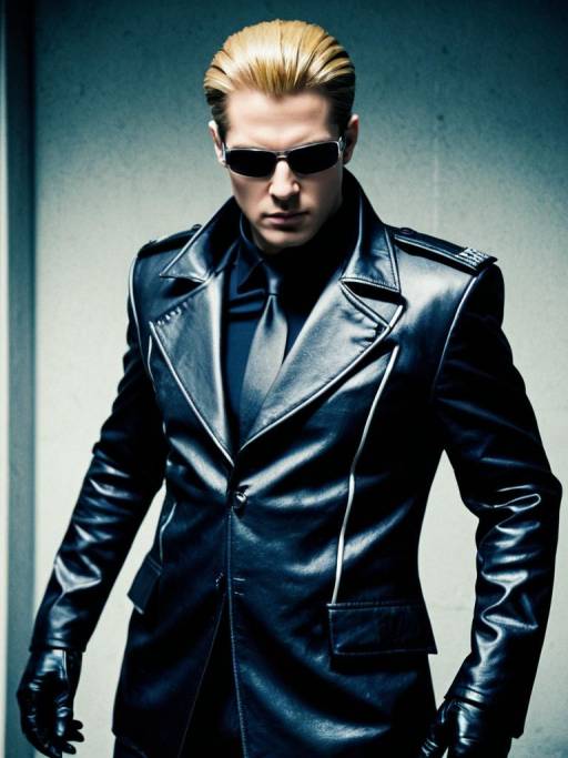 Realistic Albert Wesker Cosplay Photography