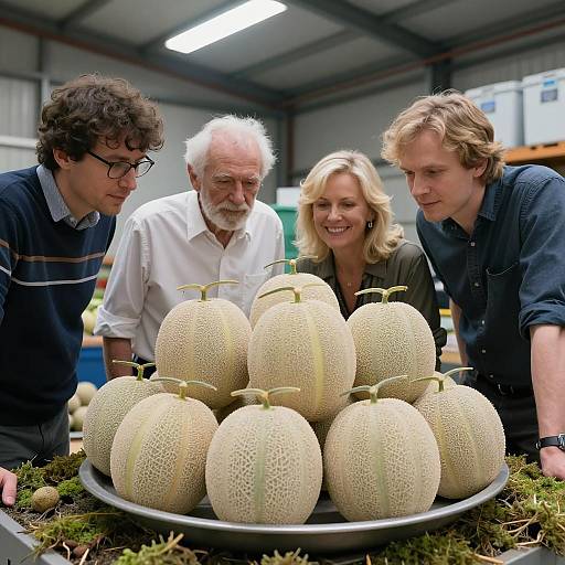 Group Exploring Unusual Fuzzy Melons