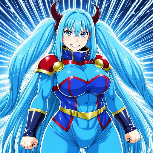 Illustration of Hadou nejire, boku no hero academia in the style of Amane hasuhito