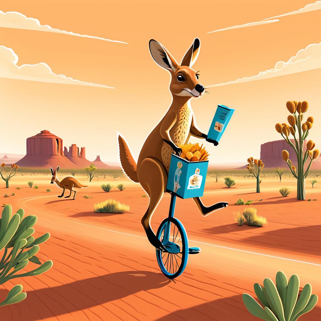 Kangaroo on a Unicycle: Outback Fun