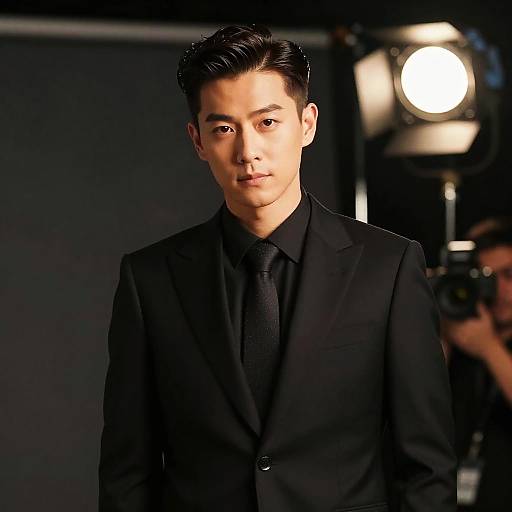 Modern Comb Over on Male Actor