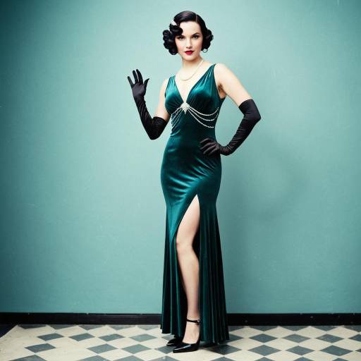 Elegant 1920s Diana Hunter Cosplay