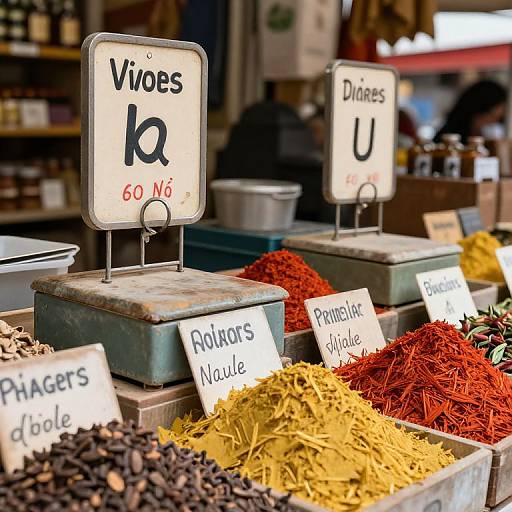 Linguistic Bazaar: Vowels and Consonants