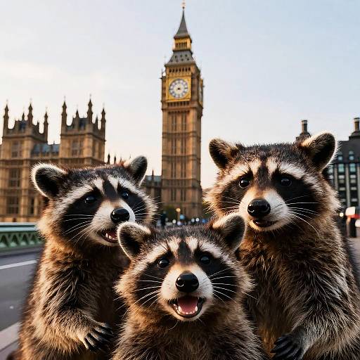 Raccoon Selfie by Big Ben