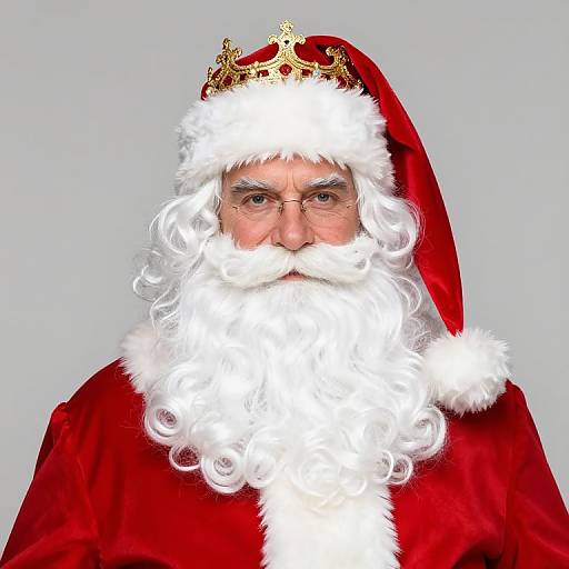Regal Male Santa Claus