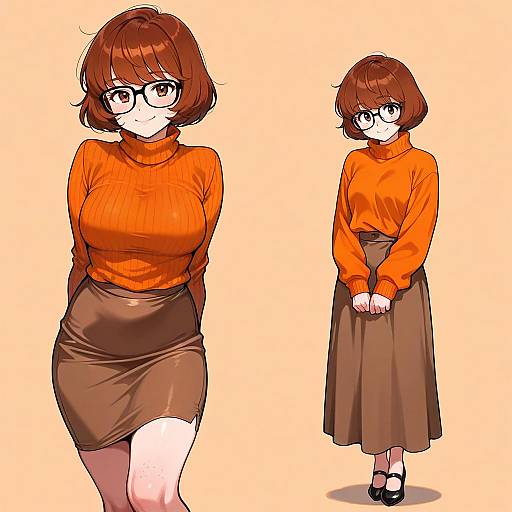 Velma Dace Dinkley Character Design