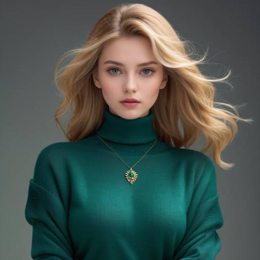 Elegant Figure in Fashionable Attire Elegant Figure in Fashionable Attire