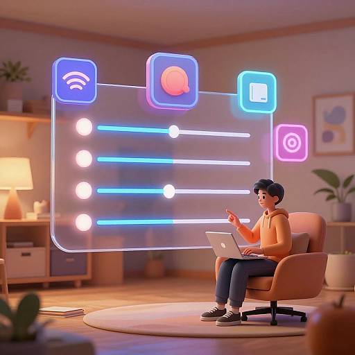 Whimsical ComfyUI Clip Skip Scene