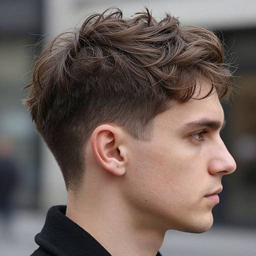 Realistic Undercut Edgar Style Portrait