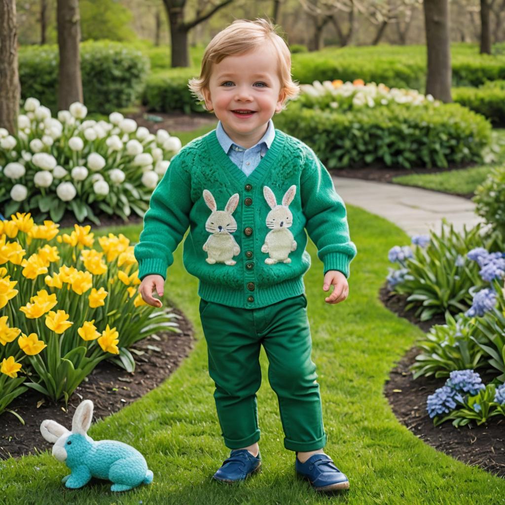 Charming Easter Outfit for Young Boys