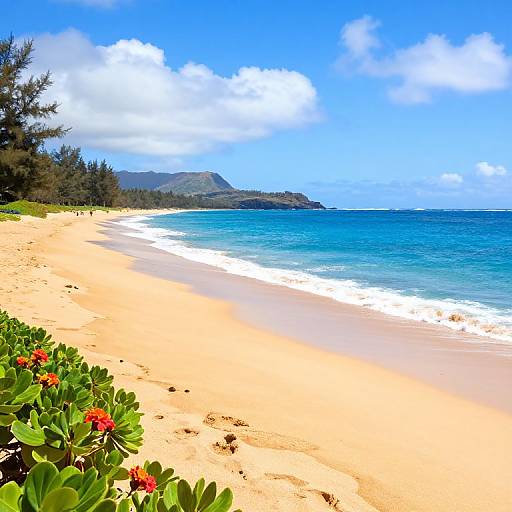 Peaceful Kauai Beach Paradise